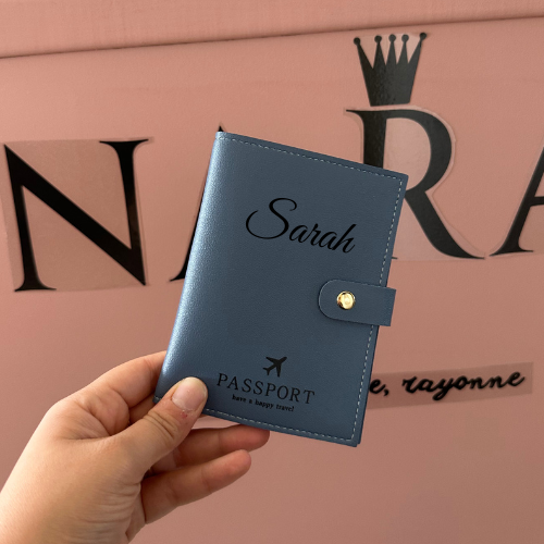 Protège-Passeport Personnalisé