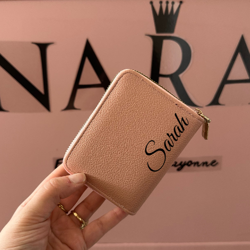 Porte-cartes Zippé Personnalisé