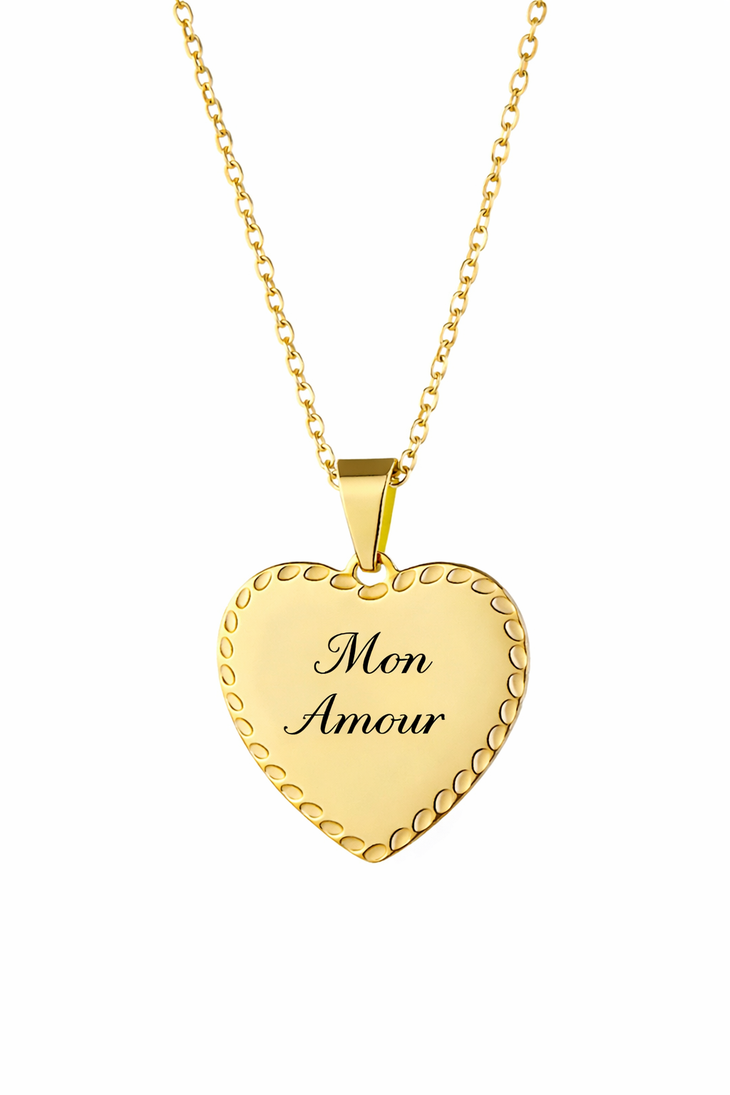 Collier Cœur Personnalisé